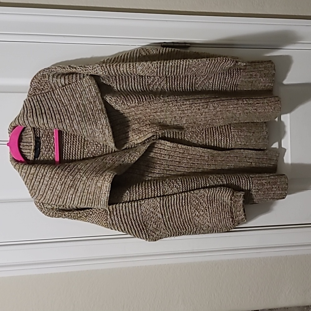 Prana cardigan open front baggy sleeve chunky sweater